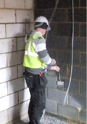 T M Walden electrical engineer on site